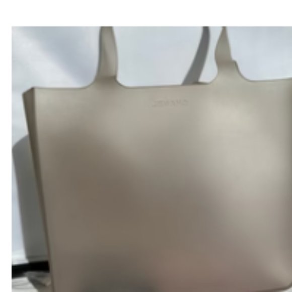 SALE! RARE - PREOWNED Chanel Silicone Gray Handbag - Picture 16 of 16